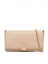 Tommy Hilfiger Torebka Th Monogram Chain Strap Crossbody Bag AW0AW17403 Różowy. Czerwone torebki klasyczne TOMMY HILFIGER, bez wzorów, ze skóry, bez dodatków. Za 569.99 zł.