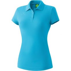 Damska koszulka polo Erima Teamsport. Niebieskie koszulki polo Erima, s, bez wzorów, z bawełny, bez kołnierzyka, bez ramiączek. W wyprzedaży za 89.00 zł.