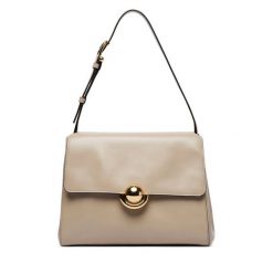 Torebka Furla. Brązowe torebki klasyczne Furla, bez wzorów, bez dodatków. Za 1,979.00 zł.