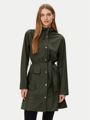 Rains Kurtka przeciwdeszczowa 18130 Zielony Regular Fit. Zielone kurtki sportowe Rains, xs, bez wzorów, z syntetyku, bez kaptura. Za 309.99 zł.
