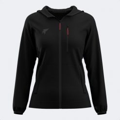 Damska bluza z kapturem zapinana na zamek Joma Mystic. Czarne bluzy Joma, l, bez wzorów, z elastanu, z kapturem. Za 135.50 zł.