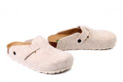 DR. BRINKMANN 320269-08 beige, kapcie damskie. Brązowe obuwie domowe Dr. Brinkmann, bez wzorów, bez zapięcia. Za 186.92 zł.