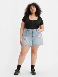 Levi´s Szorty dżinsowe "501 Orginal" w kolorze błękitnym rozmiar: W38. Niebieskie szorty z aplikacjami, z bawełny, klasyczne. Za 113.10 zł.