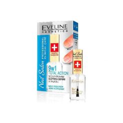Eveline Nail Salon Lakier odżywka 9w1 Serum 12ml. Pielęgnacja paznokci Eveline. Za 12.69 zł.
