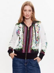 Versace Jeans Couture Bluza 74HAI3A6 Biały Regular Fit. Białe bluzy Versace Jeans Couture, m, bez wzorów, z bawełny, bez kaptura. Za 1,069.00 zł.