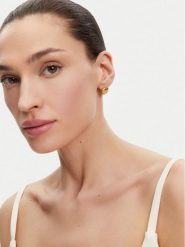Guess Kolczyki JUBE05 136JW Złoty. Żółte kolczyki Guess, metalowe. Za 119.99 zł.