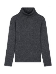 Perfect Cashmere Kaszmirowy golf "Willow" w kolorze antracytowym rozmiar: L. Czarne golfy Perfect Cashmere, l, bez wzorów, z kaszmiru, bez ramiączek. Za 500.99 zł.