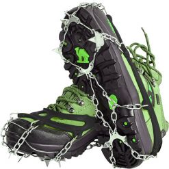 Raki na Buty Turystyczne Raczki Kolce Antypoślizgowe Łańcuchy 44-47 + Etui. Czarne trekkingi TRIZAND, trekkingowe. Za 50.00 zł.