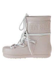 Moon Boot Kalosze "Low" w kolorze szarym rozmiar: 39-40. Szare kalosze Moon Boot, bez wzorów, z materiału. Za 299.37 zł.