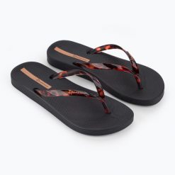 Klapki damskie Ipanema Anatomica Connect. Zielone klapki Ipanema, bez wzorów, bez obcasa. Za 111.15 zł.