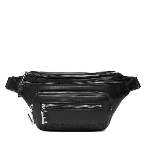 Nerka LOVE MOSCHINO. Czarne torebki klasyczne Love Moschino, bez wzorów, bez dodatków. Za 619.99 zł.