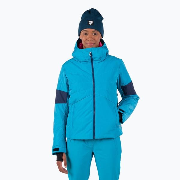 Kurtka narciarska damska Rossignol Wispile Puffy. Niebieskie kurtki narciarskie Rossignol, l, bez wzorów, z materiału, bez kaptura, narciarskie, primaloft. Za 1,299.00 zł.