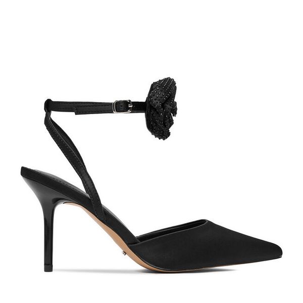 Szpilki DeeZee. Czarne szpilki DeeZee, bez wzorów, bez obcasa, na szpilce, bez zapięcia. Za 149.99 zł.