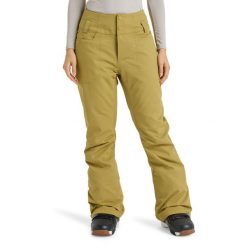 Spodnie do sportów zimowych techniczne damskie DIVERSION 10K. Brązowe spodnie narciarskie Roxy, bez wzorów, z materiału, narciarskie. Za 779.99 zł.