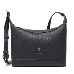 Torebka Beverly Hills Polo Club. Niebieskie listonoszki Beverly Hills Polo Club, bez wzorów, bez dodatków. Za 199.99 zł.