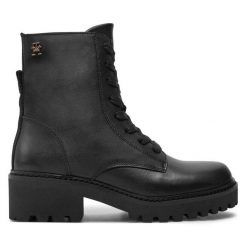 Trapery Tommy Hilfiger. Czarne trapery i śniegowce TOMMY HILFIGER. Za 849.99 zł.