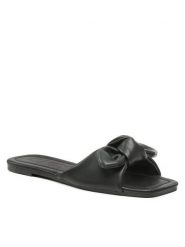 ONLY Shoes Klapki Onlmillie-3 15288110 Czarny. Czarne klapki ONLY SHOES, bez wzorów, ze skóry, bez obcasa. Za 79.99 zł.