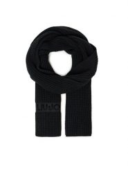 Liu Jo Szalik 2F5056 M0300 Czarny. Czarne rękawiczki Liu Jo, bez wzorów, z materiału. Za 299.99 zł.
