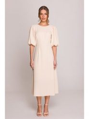 Stylove Sukienka w kolorze beżowym rozmiar: S. Brązowe sukienki Stylove, s, bez wzorów, bez kołnierzyka, bez ramiączek, maxi. Za 250.35 zł.