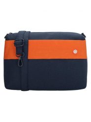 Beagles Torebka "Nova" w kolorze pomarańczowo-granatowym - 27 x 19 x 8,5 cm rozmiar: onesize. Niebieskie torby na ramię Beagles, bez wzorów, z materiału, na ramię, bez dodatków. Za 78.99 zł.