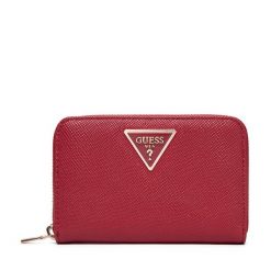 Duży Portfel Damski Guess. Czerwone portfele Guess, z aplikacjami. Za 269.99 zł.