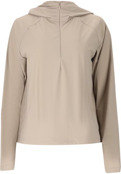 Bluza damska z kapturem Athlecia Amisa. Szare bluzy Athlecia, uniwersalny, bez wzorów, z materiału, bez kaptura. Za 216.00 zł.