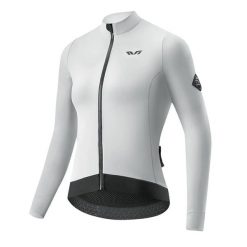 Bluza kolarska ocieplana jesień/zima rozpinana. Brązowe bluzy ROCKBROS, na jesień, l, bez wzorów, z dzianiny, bez kaptura. Za 299.99 zł.
