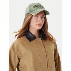Czapka z daszkiem Weekend Max Mara. Brązowe czapki Weekend Max Mara, bez wzorów. Za 359.99 zł.