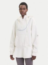 Adidas by Stella McCartney Bluza Peplum JX9108 Beżowy Loose Fit. Brązowe bluzy adidas by Stella McCartney, s, bez wzorów, z bawełny, bez kaptura. Za 649.99 zł.