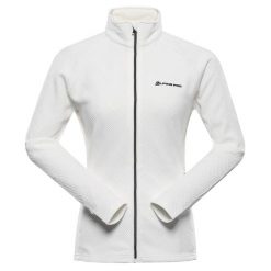 Bluza damska sportowa szybkoschnąca Alpine Pro Dozera 2. Białe bluzy Alpine Pro, bez wzorów, bez kaptura. W wyprzedaży za 319.00 zł.
