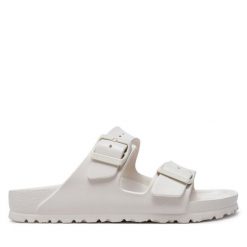 Klapki Birkenstock. Klapki Birkenstock, bez wzorów, bez obcasa. Za 249.99 zł.