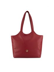 Beverly Hills Polo Club Torebka BHPC-K-032-06 Czerwony. Czerwone torebki klasyczne Beverly Hills Polo Club, bez wzorów, z materiału, bez dodatków. Za 229.99 zł.
