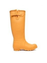 Hunter Kalosze CEO-SJY-T Pomarańczowy. Brązowe kalosze Hunter, bez wzorów, z kauczuku. Za 349.99 zł.