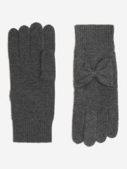 Just Cashmere Kaszmirowe rękawiczki "Lucy" w kolorze antracytowym rozmiar: onesize. Czarne rękawiczki Just Cashmere, bez wzorów, z kaszmiru. Za 143.99 zł.