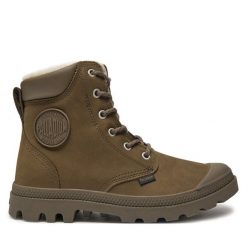 Trapery Palladium. Brązowe trapery i śniegowce Palladium. Za 839.99 zł.