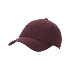 Czapka damska New Balance LAH51010FDP – bordowa. Czerwone czapki New Balance, bez wzorów, z materiału. Za 109.99 zł.