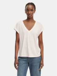 Morgan Bluzka 261-DIANA Różowy Regular Fit. Czerwone bluzki Morgan, xl, bez wzorów, z syntetyku, bez kołnierzyka, bez ramiączek. Za 149.99 zł.