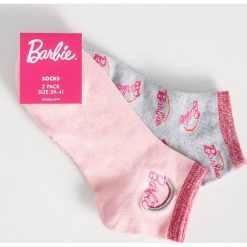 Skarpetki Barbie - Różowy. Skarpety Sinsay. Za 14.99 zł.