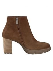 Paul Green Skórzane botki w kolorze jasnobrązowym rozmiar: 42. Brązowe botki Paul Green, bez wzorów, ze skóry, bez obcasa, bez zapięcia. Za 326.99 zł.