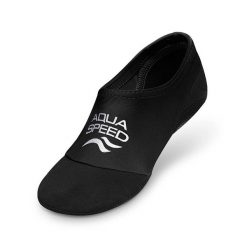 Skarpetki do pływania na basen Aqua Speed Neo. Czarne skarpety Aqua-Speed, bez wzorów. Za 41.99 zł.