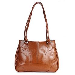 Torebka skórzana damska DAN-A T93 camel. Brązowe torebki klasyczne DAN-A, bez wzorów, ze skóry, bez dodatków. Za 349.99 zł.