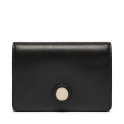 Mały Portfel Damski Furla. Czarne portfele Furla, bez wzorów. Za 499.99 zł.