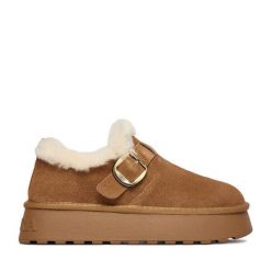 Śniegowce Badura. Brązowe trapery i śniegowce Badura. Za 199.99 zł.