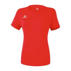Koszulka damska Erima Functional Teamsports T-shirt. Czerwone t-shirty Erima, l, bez wzorów, bez kołnierzyka, bez ramiączek. Za 89.99 zł.