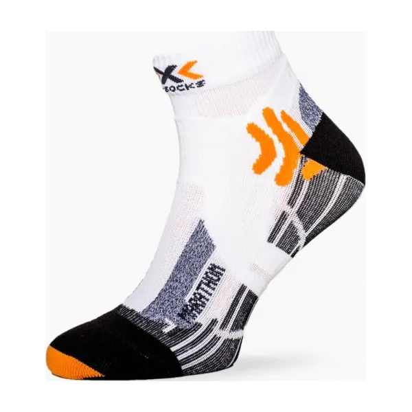 X-Socks Skarpety Marathon , biały, rozmiar S. Białe skarpety X Socks, bez wzorów, z nylonu. W wyprzedaży za 59.99 zł.