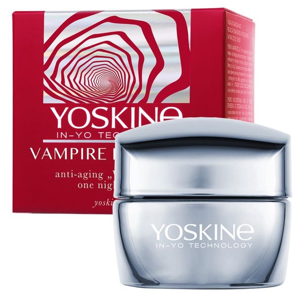 Yoskine Vampire Face Lift, maska anti-aging na noc Maseczki przeciwzmarszczkowe 50 ml. Maseczki Yoskine. Za 119.20 zł.