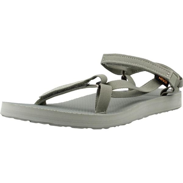 Sandały TEVA W ORIGINAL UNIVERSAL SLIM Zielony. Szare sandały Teva, bez wzorów, z materiału, bez obcasa, bez zapięcia. Za 285.50 zł.