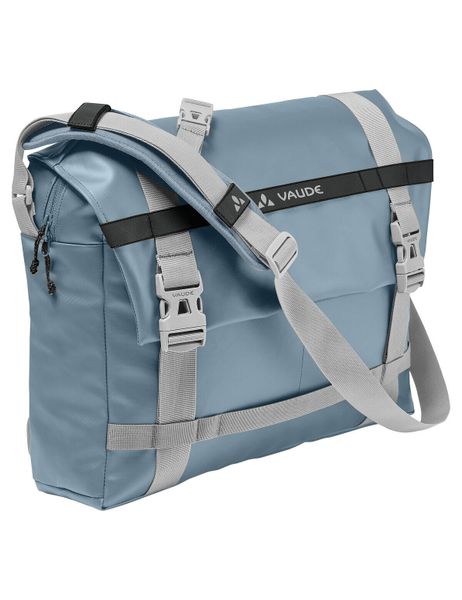 Torba na ramię VAUDE Mineo. Szare torby na laptopa Vaude, bez wzorów, z materiału, na ramię. Za 469.00 zł.
