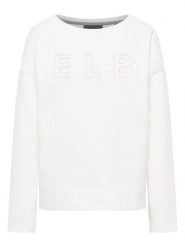 ELBSAND Bluza "Anouk" w kolorze białym rozmiar: L. Białe bluzy ELBSAND, l, bez wzorów, bez kaptura. Za 158.47 zł.