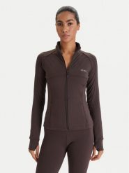 Guess Bluza V6RP15 KD952 Brązowy Slim Fit. Brązowe bluzy Guess, s, z aplikacjami, z syntetyku, bez kaptura. Za 349.99 zł.